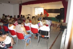 Charla de Rosario Granado. Foto: La Plaza.
