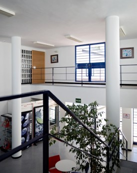 Interior del Albergue de Constantina. Foto: Inturjoven.