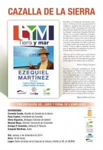 Cazalla - Presentación libro Ezequiel Martínez