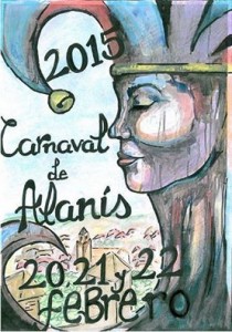 Cartel Carnaval de Alanís 2015