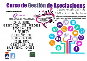 Cartel Curso Gestión de Asocaciones