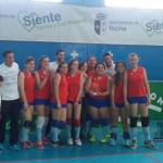 El equipo femenino juvenil de Constantina en la Final. Foto: Ayuntamiento de Constantina.