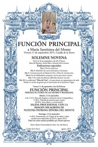 Función Virgen del Monte 2015