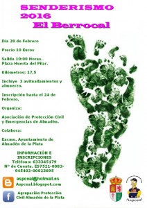 senderismo febrero  2016