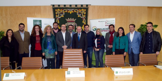 Cazalla participa en el programa de Simulación Empresarial promovido por la Diputación