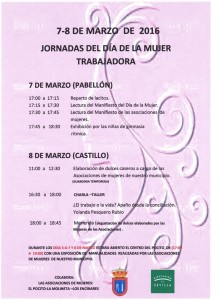 Cartel Día de la Mujer