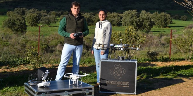 Dos jóvenes ponen en marcha una empresa de drones que aplican a la agricultura y el turismo