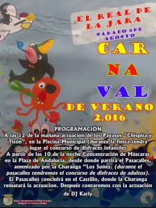 El Real de la Jara-Carnval Verano-2016