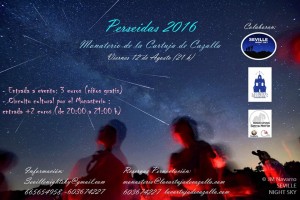 Perseidas- 2016- Cartuja-Cazalla