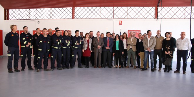 Inaugurado un nuevo parque de bomberos en Cazalla de la Sierra