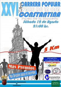 CARRERA POPULAR VALLE DE LA OSA CONSTANTINA 2017